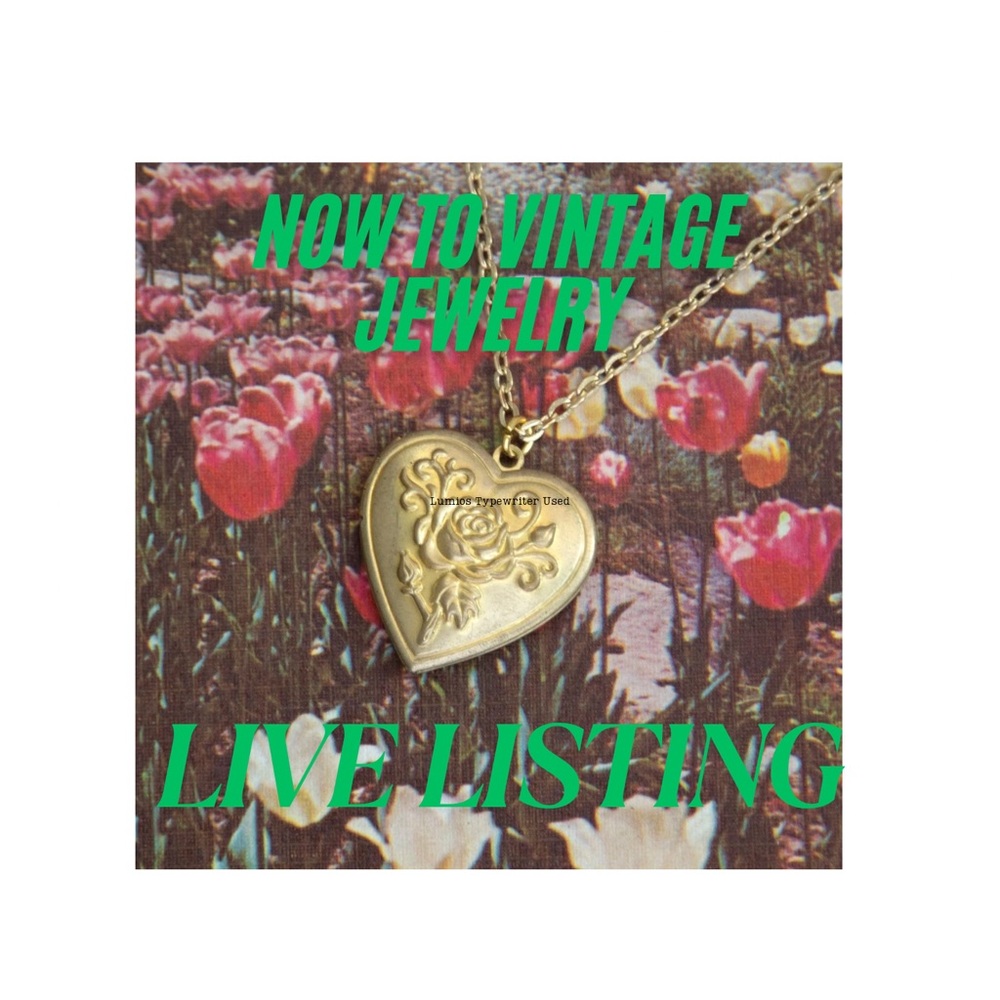 Live unlisted now to vintage jewelry